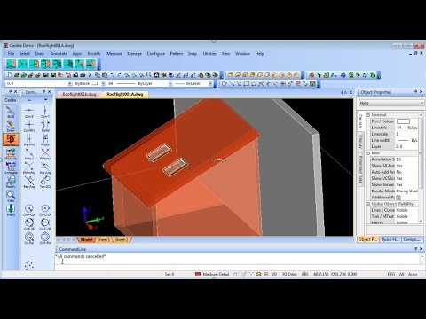 Adding Rooflights To Your 3d Model In Caddie The Easy To Use Aec Architecture Dwg Software Adding Rooflights To Your 3d Model In Caddie The Easy To Use Aec Architecture Dwg Software