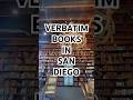 #Bookworms, you're going to love getting lost inside #SanDiego's largest bookstore: #VerbatimBooks.