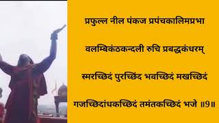 शिव तांडव स्त्रोतम् - Shiv Tandav Stotra By Sri Kali Charan Maharaj Lyrics #OmNamahShivay#Shivtandav