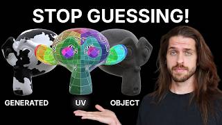 Generated vs Object vs UV Coordinates in Blender