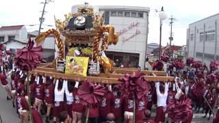 駅前での練り 13～福崎秋祭り・駅前区～