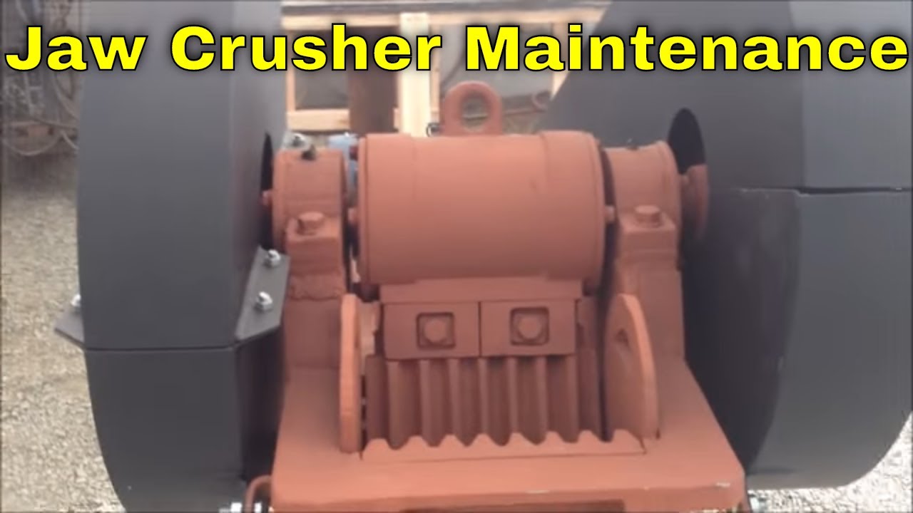 Mbmmllc Jaw Crusher Maintenance And Operation Video Youtube