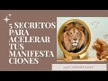 5 secretos para manifestar rápido (LEY DE ASUNCIÓN) .