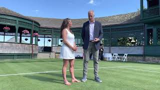 International Tennis Hall of Fame with Todd Martin and Newport Living and Lifestyles