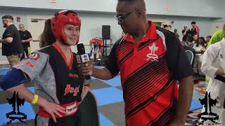 Women's Point Sparring at Martial Games 2024.