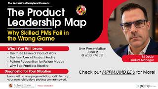 The Product Leadership Map — Why Skilled PMs Fail in the Wrong Game