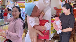 ĐẦY THÁNG EM BÉ TẾT | Hoa Phạm TV