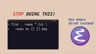 Master Emacs Dired Mode in 15 Minutes