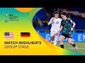 USA v Germany | FIFA U-20 Women's World Cup Colombia 2024 | Match Highlights