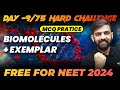 Biomolecules - Top 220 MCQs | Day 9/75 | 75 Hard Challenge | NEET 2024