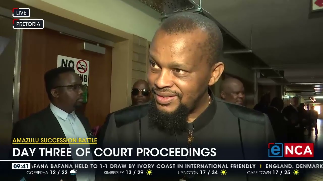 The Battle For AmaZulu Throne Continues At The High Court - YouTube