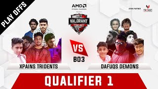 AKEF VALORANT ULTIMATE BATTLE SEASON 1 PRESENTED BY AMD - PLAY OFFS DAY 1 - QUALIFIER 1