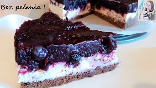 It only takes a few minutes! Blueberry dream, amazing dessert without baking!