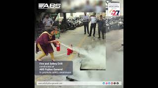 Fire and Safety Drill conducted at ABS Fujitsu General Pvt Ltd