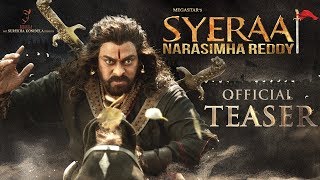 SyeRaa Narasimha Reddy Official Teaser | Amitabh Bachchan | Chiranjeevi | Ram Charan | Tamannaah