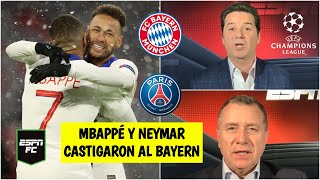 ANÁLISIS Mbappé y Neymar guiaron al PSG vs Bayern. ¿Definida la serie de Champions League? | ESPN FC
