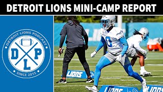 Risdon's Minicamp Report | Detroit Lions Podcast