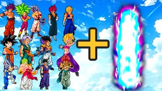 DRAGON BALL Z Chracters in Master Ultra instinct MODE