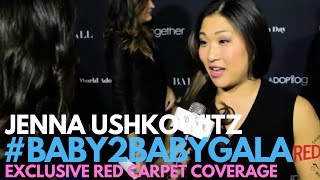 Jenna Ushkowitz interviewed at 5th Annual BABY2BABY Gala #Charity #Fundraiser