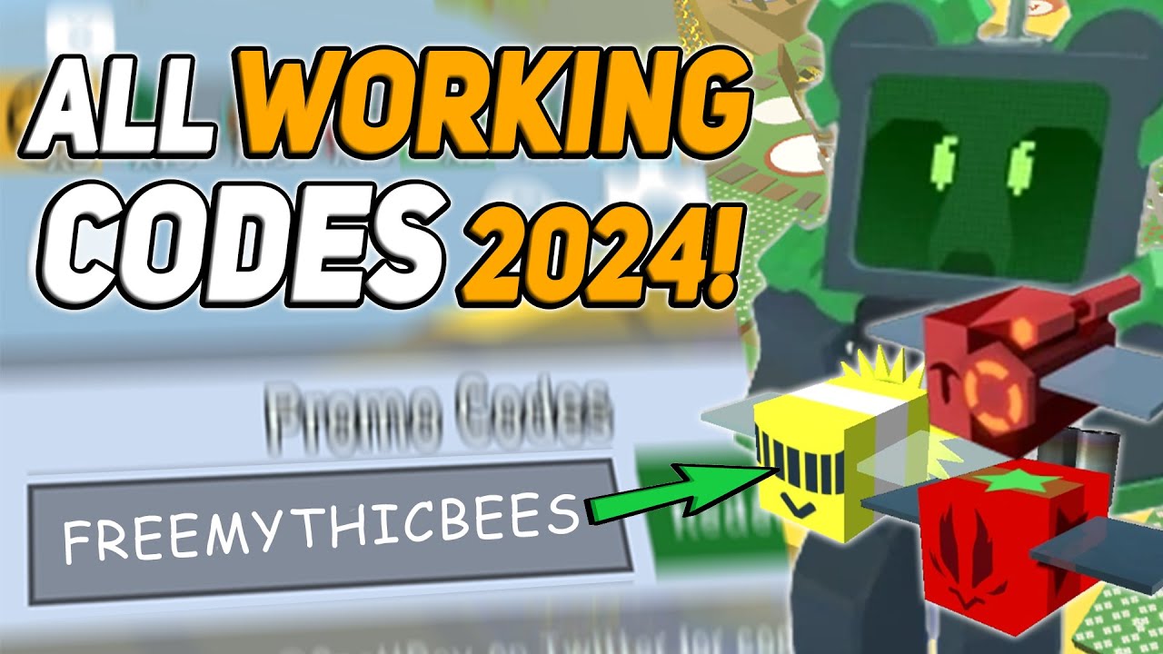 ALL "FREE MYTHIC BEES" CODES IN ROBLOX BEE SWARM SIMULATOR 2024 - YouTube