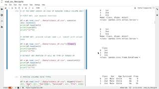 Python read CSV file using Pandas package #18.3