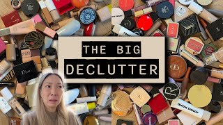 Huge Luxury Makeup Declutter Pt. 1 | What I’m Keeping & Letting Go - Mishmas Day 13 #mishmas2025