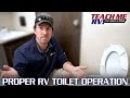 Proper RV Toilet Operation | Teach Me RV!