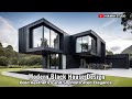 Modern Black House Design: Bold Aesthetics and Sophisticated Elegance