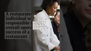 The Restaurant Industry: An Overview