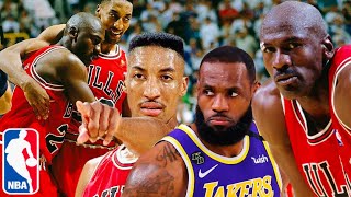 Scottie Pippen GOES NUCLEAR on Michael Jordan & says MJ fears LeBron James will the UNDISPUTED GOAT