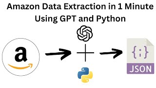 Amazon Data Extraction in 1 Minute Using GPT and Python. #chatgpt #chatgpt3 #openai