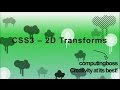 CSS3 - 2D Transforms