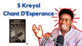 Moun Ki Mete Nan Jezi Yon Konfyans Ki San Mezi - 5 Kreyol Chant d'Esperance - Celigny Dathus