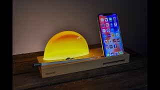 Wireless Charging and Meditation - The Ambient Lamp from Masdio