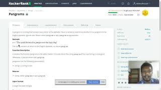 Pangrams | HackerRank Solution in Java