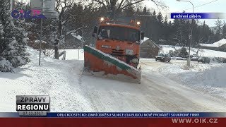 Orlickoústecko: Zimní údržbu silnice I/14 budou nově provádět soukromé firmy