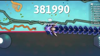 Snake io Circling the whole snake.io lobby with Endless Void | Snake.io World Record 2024