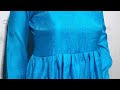 Frock Top Cutting and Stitching step by step/Sajid Designs