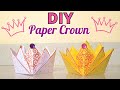 How to make paper Crown / DIY paper crown 👑 / Paper craft /easy craft #shorts