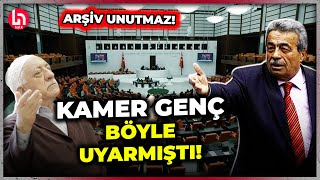 15 Temmuz darbe girişiminden 7 yıl önce Kamer Genç, FETÖ tehlikesine böyle dikkat çekmişti!