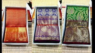 New Stock! Pure Kanchipuram Silk Sarees with Price starting 9K | Million Designs