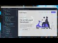 ASMR Programming - Modern Landing Page Design - no talking