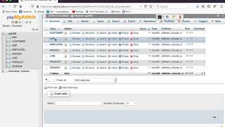 MySQL phpMyAdmin - Run Database Script & SELECT Query