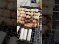 お外でbbq