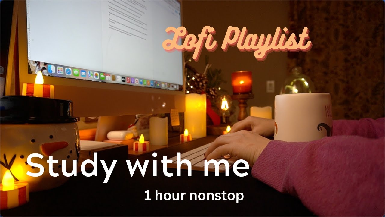 Lofi Playlist Study With Me 1 Hour Countdown Timer Youtube