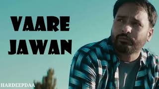 Vaare Jawan | Amrinder Gill | 2024 Song | Punjabi Music