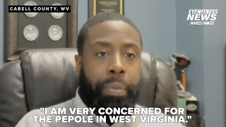 Del. Sean Hornbuckle, D-WV, reacts to executive order that has halted some state funding