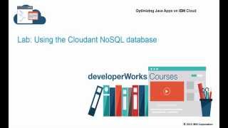 Lab: Using the Cloudant database