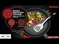 Tefal Thermo-Spot® technology, tells you when to start cooking