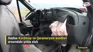 İsmayıllıda ağır yol qəzası